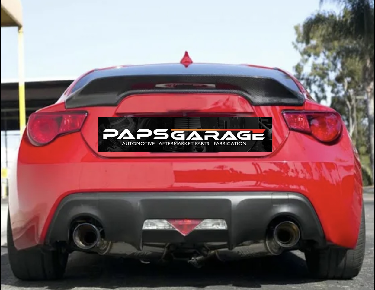 Subaru BRZ / Toyota 86 Boot Spoiler